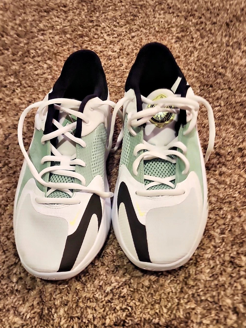 Nike Zoom Freak 5 'Made in Sepolia' Athletic Shoes White & Green